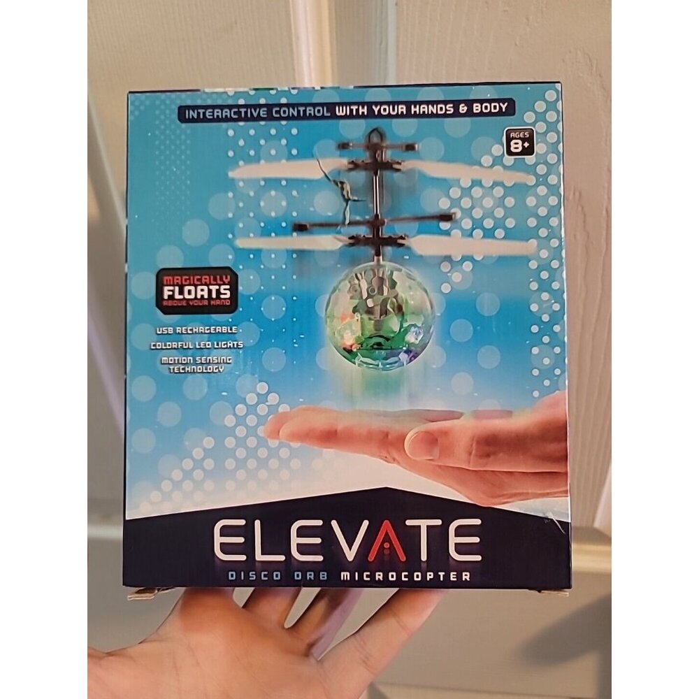 2016 Elevate Disco Orb Microcopter New In Box. Control With Hand And Body - Picture 2 of 11